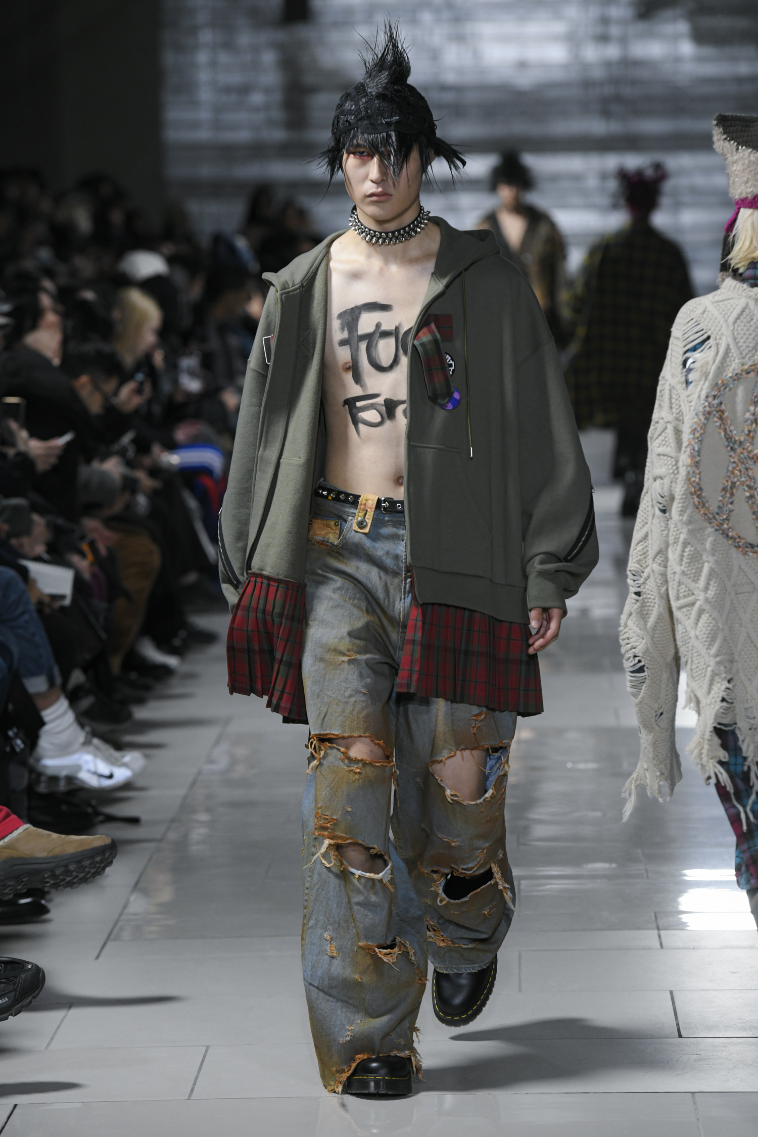 KIDILL 24aw Destroy Denim Pants 42 パンツ